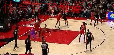 杨瀚森2分2板武切维奇压哨三分绝杀 公牛胜开拓者